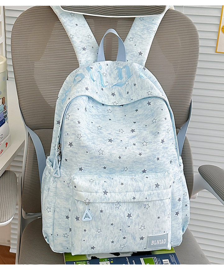 Star Print Fashion Backpack Kalsten