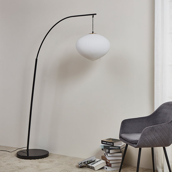 Arc Floor Lamp with Elegant Shade