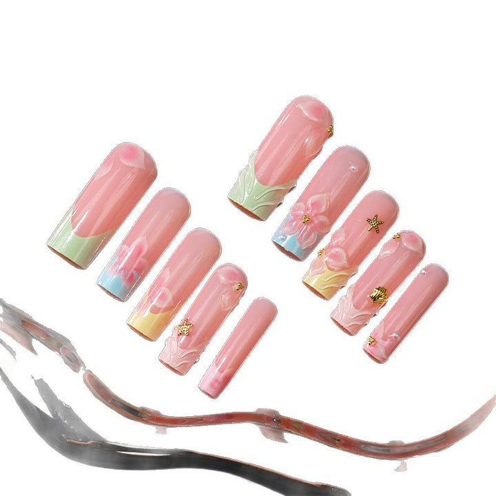 Floral Artisan Press-On Nail Set Kalsten