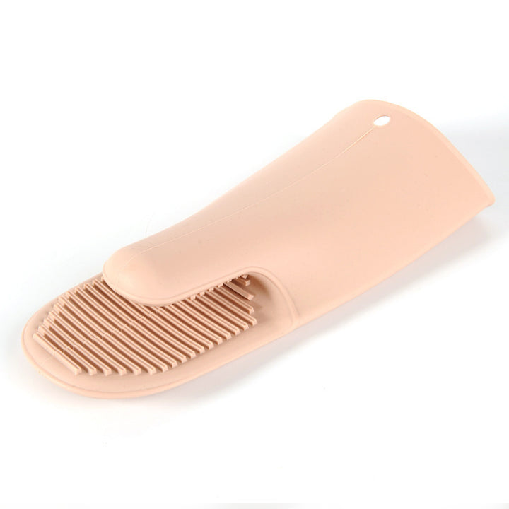 Silicone kitchen gloves with integrated cleaning bristles Kalsten
