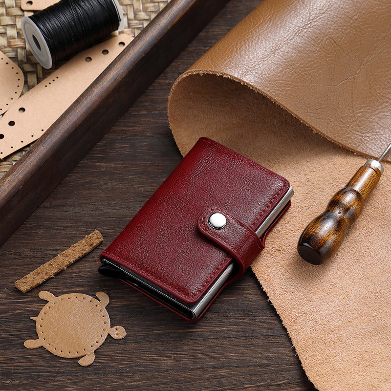 RFID-Blocking Leather Cardholder Kalsten