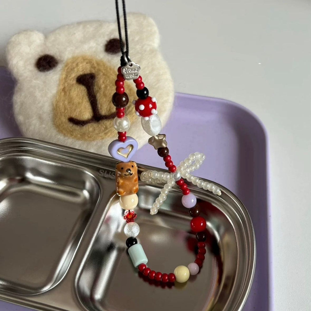 Decorative Beaded Phone Strap Kalsten 1790135533