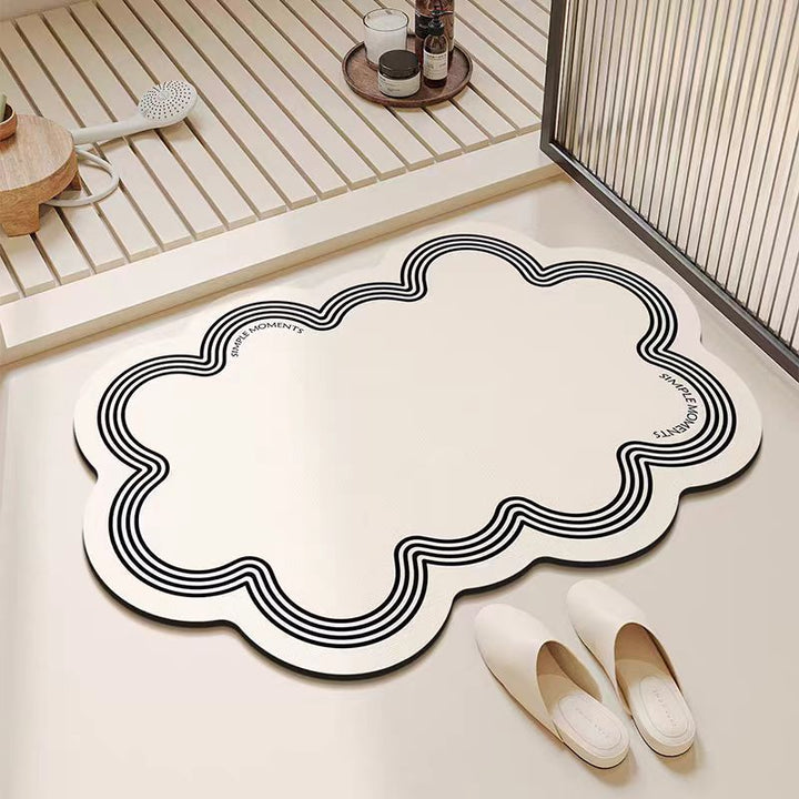 Decorative Floral Area Mat
