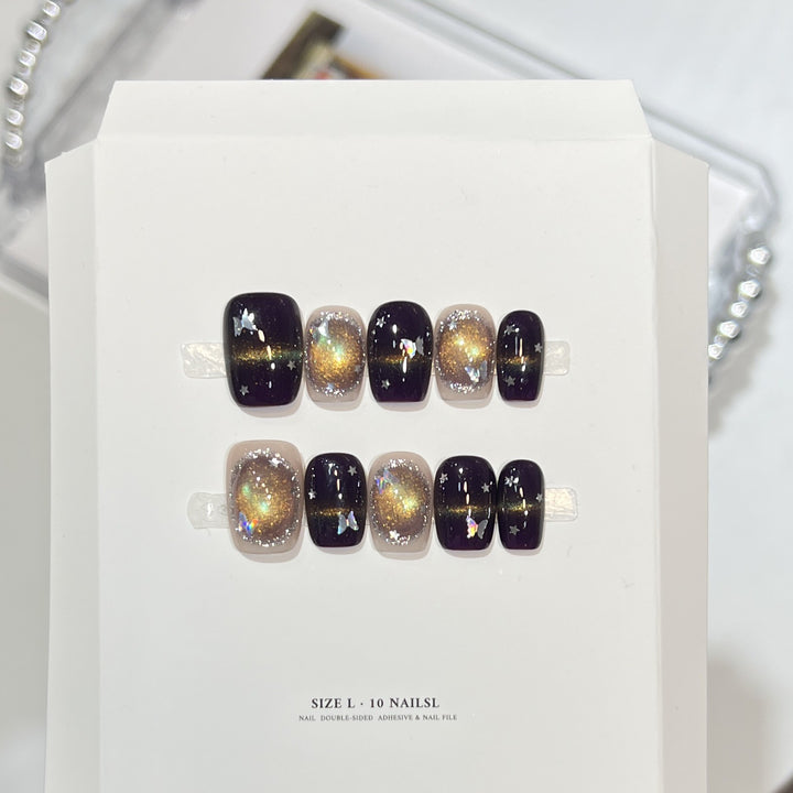 Starry Gradient Nail Art Set Kalsten