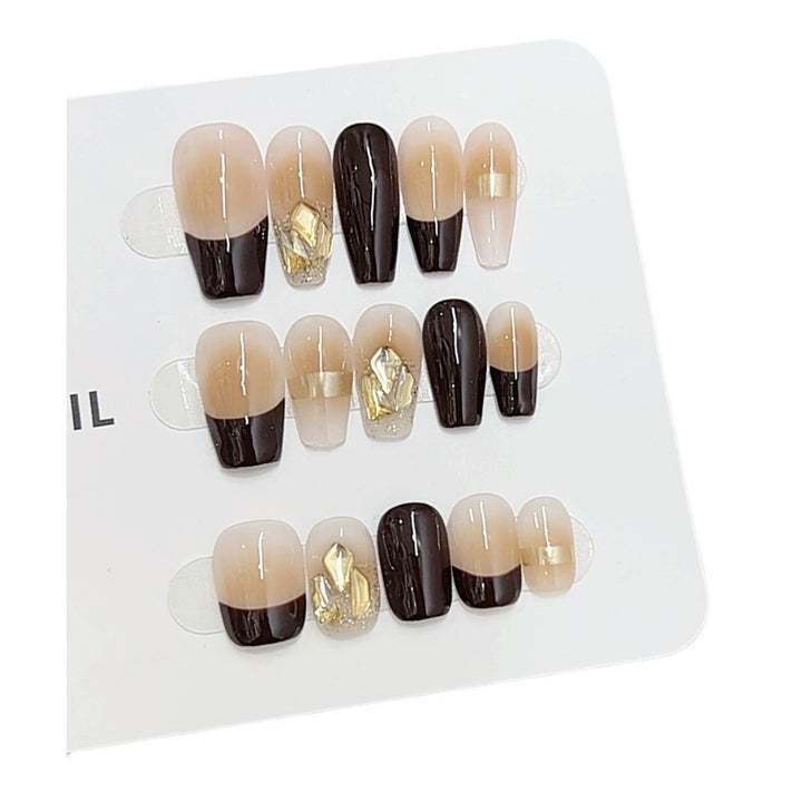 Artistic Ombre Press-On Nails Set Kalsten
