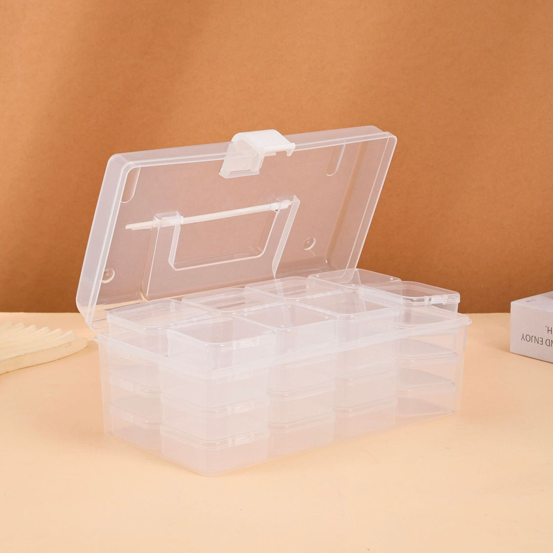 Multi-Sectional Craft Tool Storage Box Kalsten