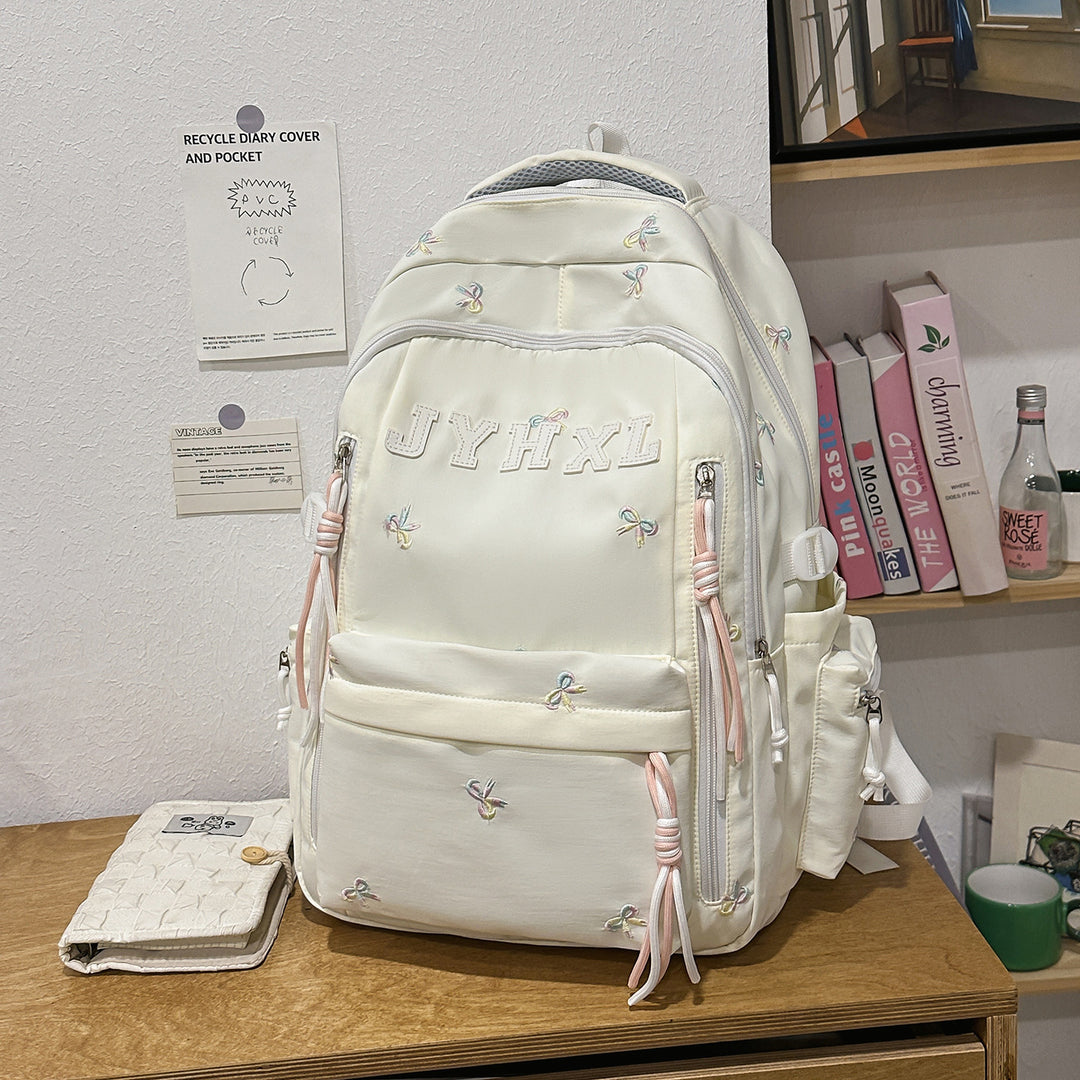 Decorative Embroidered Backpack Kalsten