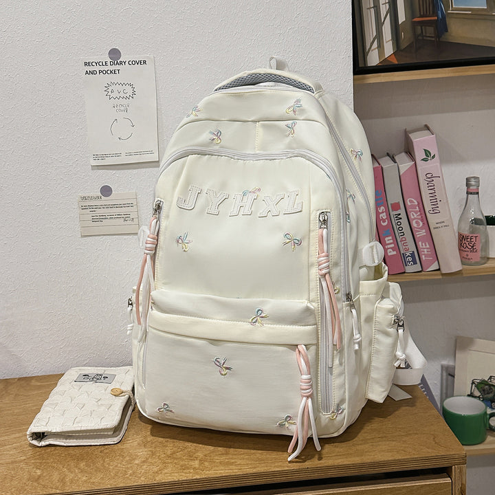 Decorative Embroidered Backpack Kalsten