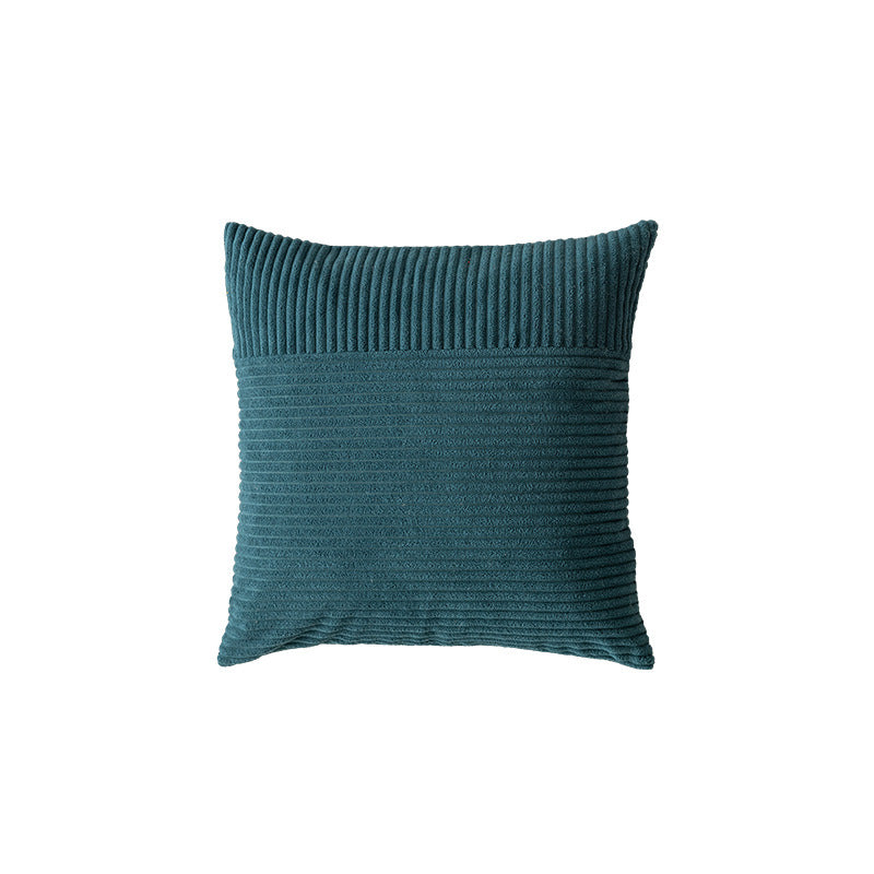 Ribbed Texture Decorative Pillow