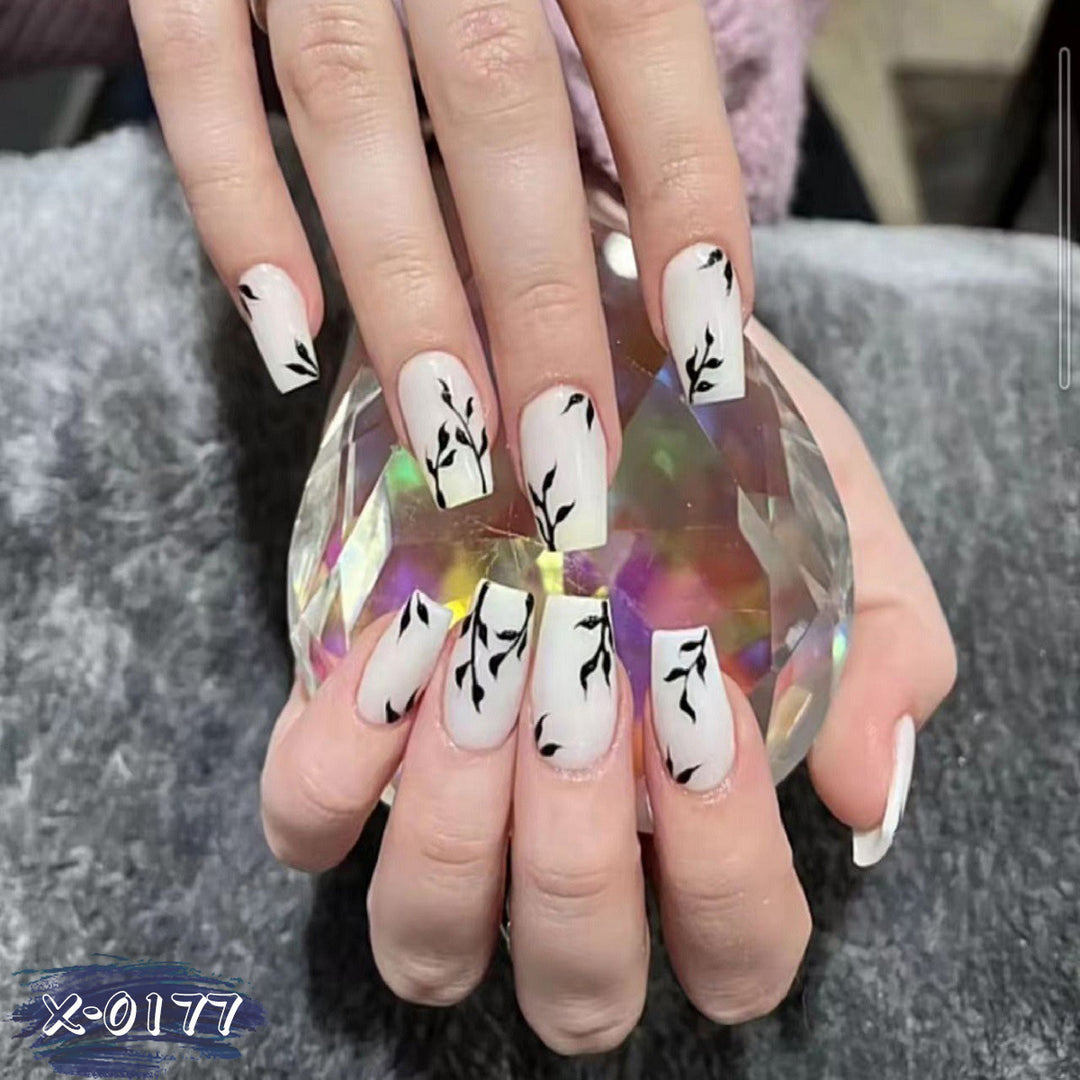 Nature-Inspired Nail Art Design Set