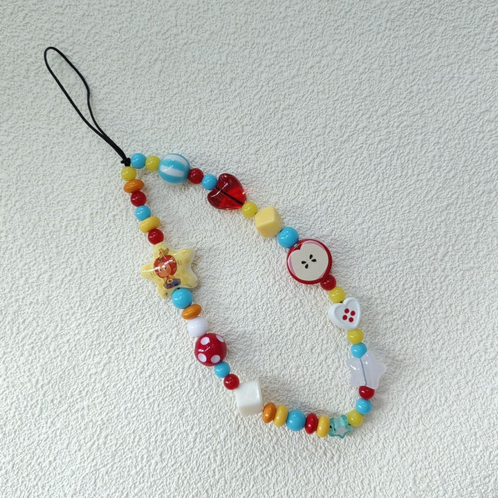 Funky Beaded Charm Lanyard Kalsten