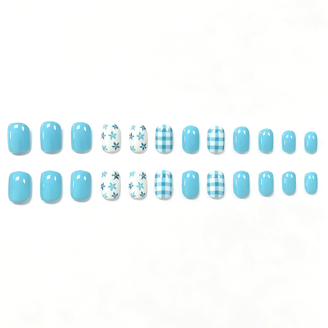 Floral Patterned Nail Art Enhancements Kalsten 1789915405