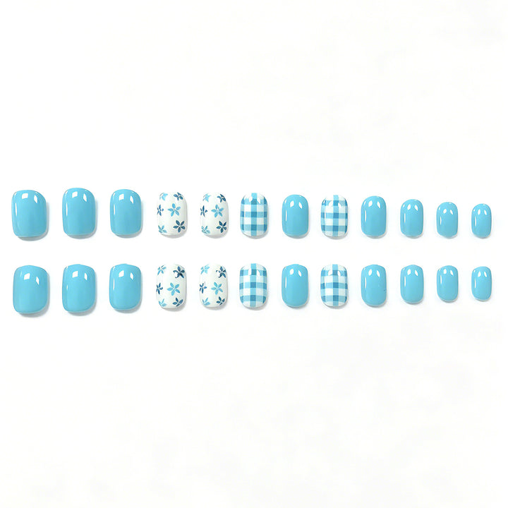 Floral Patterned Nail Art Enhancements Kalsten 1789915405