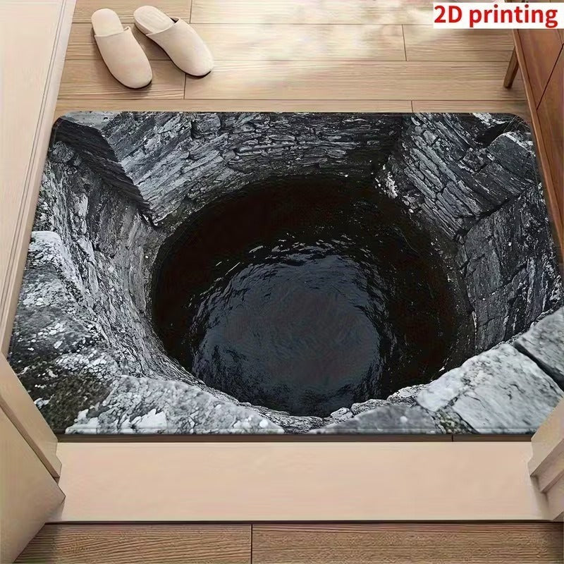 Artistic 3D Cave Scene Area Mat Kalsten