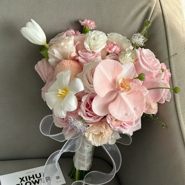 Elegant Artificial Flower Bridal Bouquet