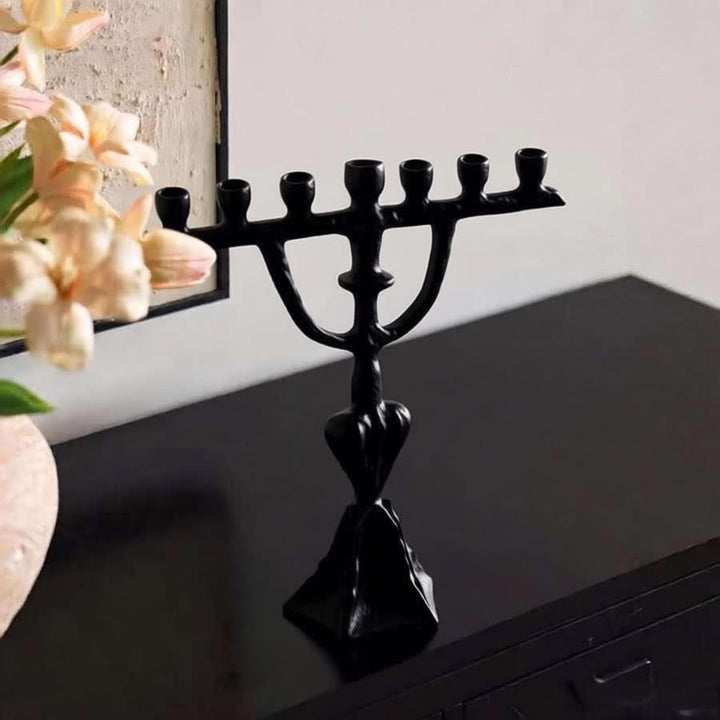 Modern Artistic Candle Holder Sculpture