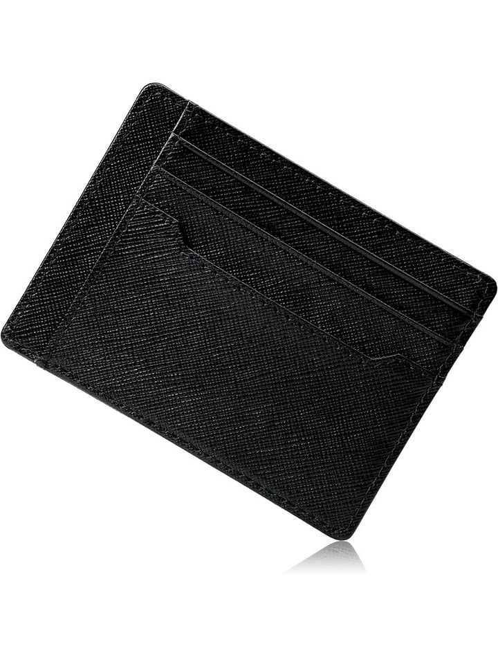 Textured Leather Card Holder Kalsten