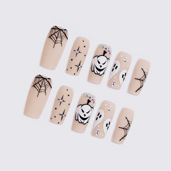 Creative Nail Art Set with Halloween Motifs Kalsten