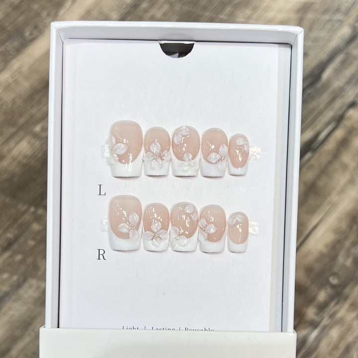 Floral Design Press-On Nail Art Kit Kalsten