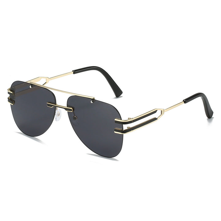 Futuristic Aviator-Style Sunglasses Kalsten