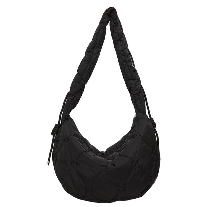 Quilted Heart Pattern Handbag