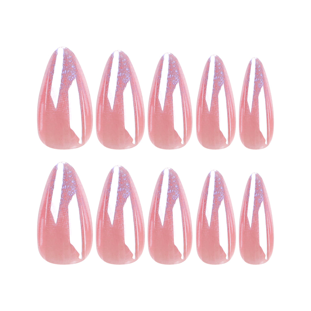 Artistic stiletto nails with glitter gradient and elegant design Kalsten