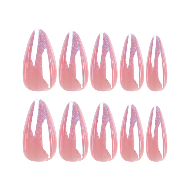 Artistic stiletto nails with glitter gradient and elegant design Kalsten