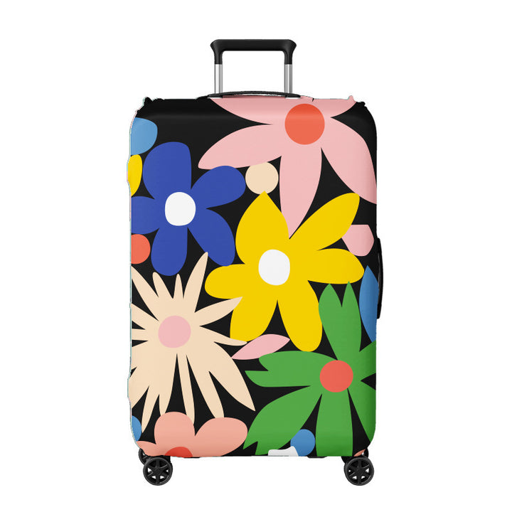Unisex hard-shell travel suitcase with creative ice cream design Kalsten