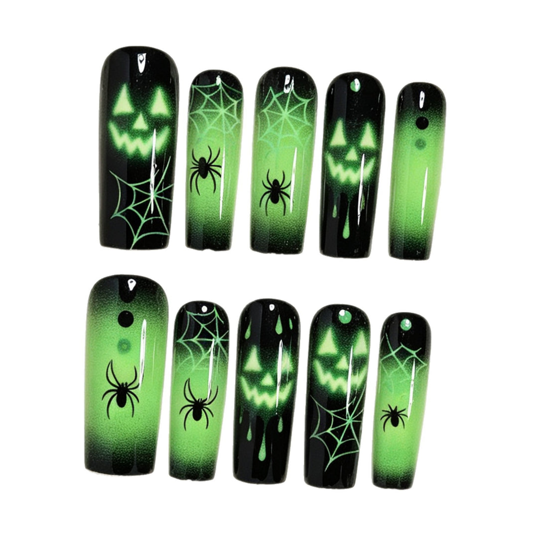 Halloween Themed Glow-in-the-Dark Nail Art Set Kalsten