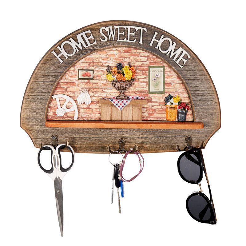Home Sweet Home Decorative Wall Shelf