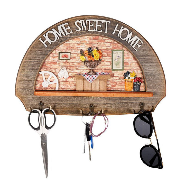 Home Sweet Home Decorative Wall Shelf