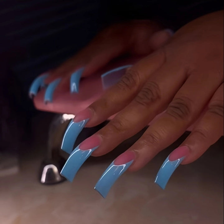 Premium Long Acrylic Press-On Nails Kalsten