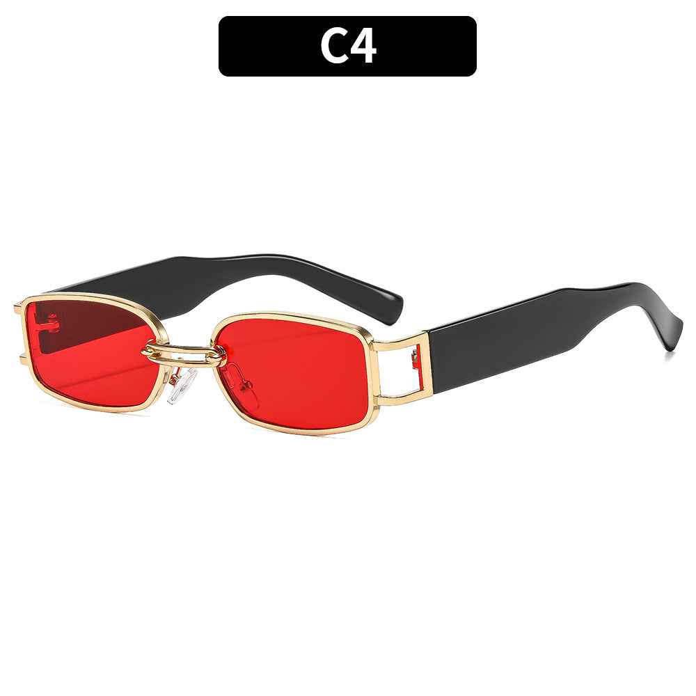 Stylish Rectangular Frame Glasses