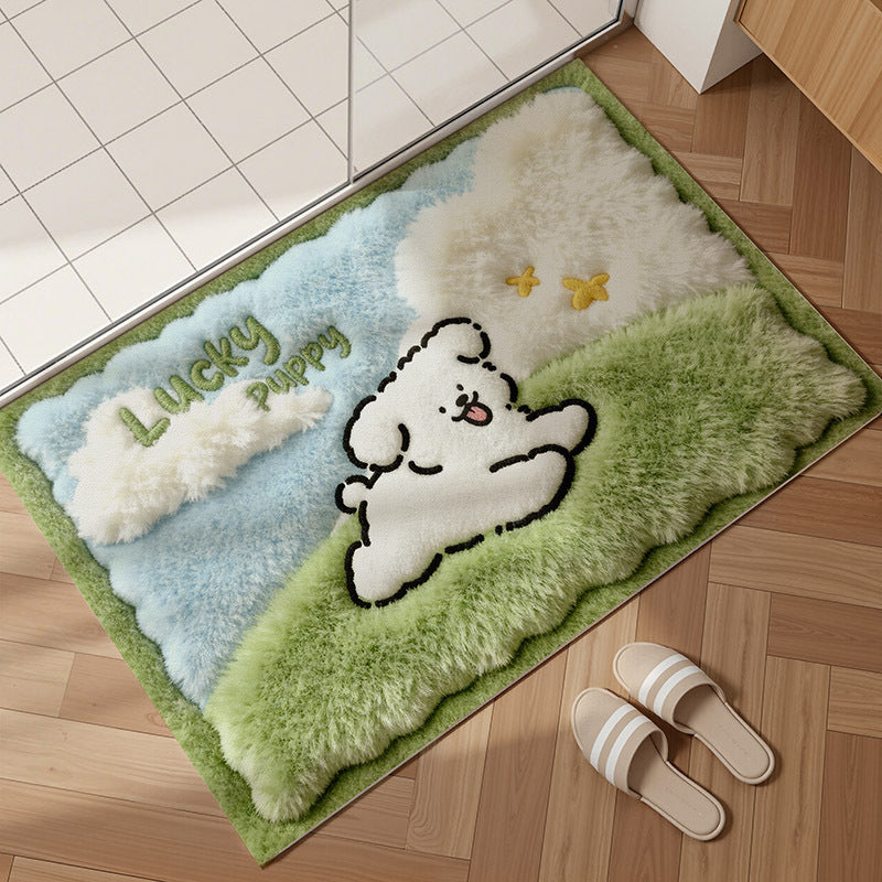 Cute Bear-Themed Non-Slip Bath Mat