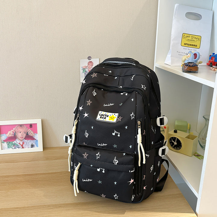 Playful Polka Dot School Backpack Kalsten