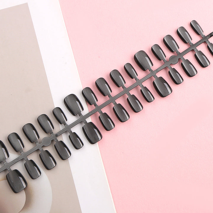 Elegant Glossy Press-On Nail Set Kalsten