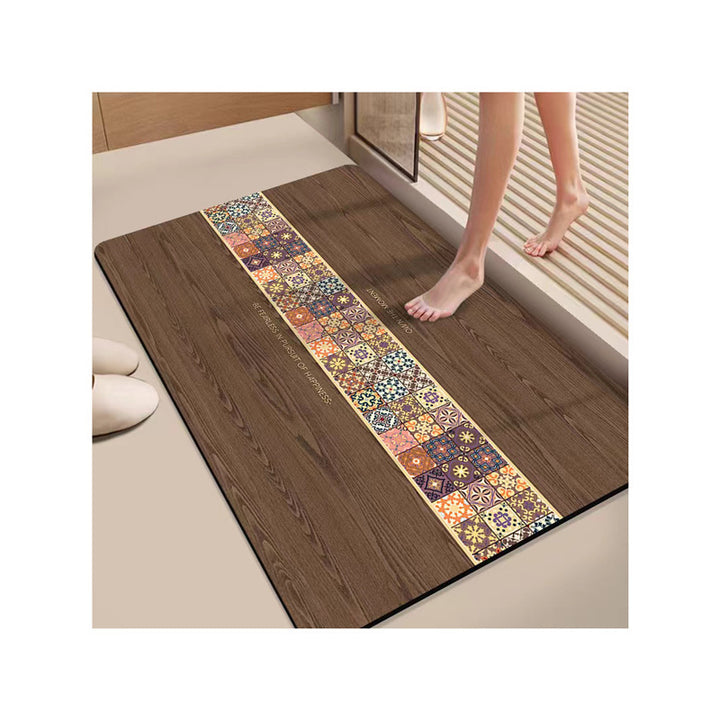 Decorative Memory Foam Bath Mat Kalsten