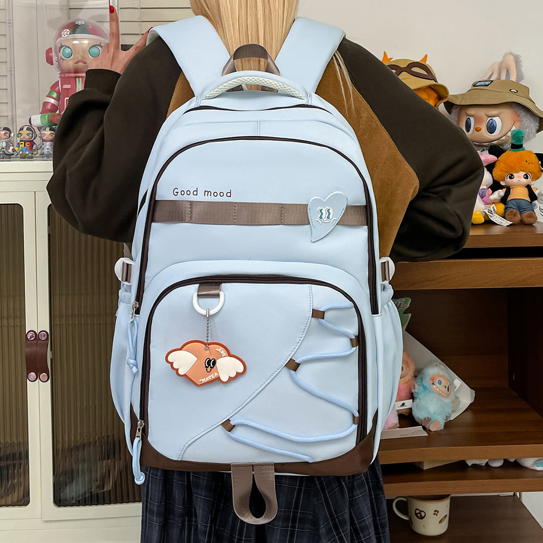 Backpack with Stylish Design and Practical Exterior Pockets Kalsten
