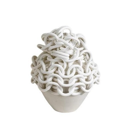 Sculptural Decorative Necklace Vase