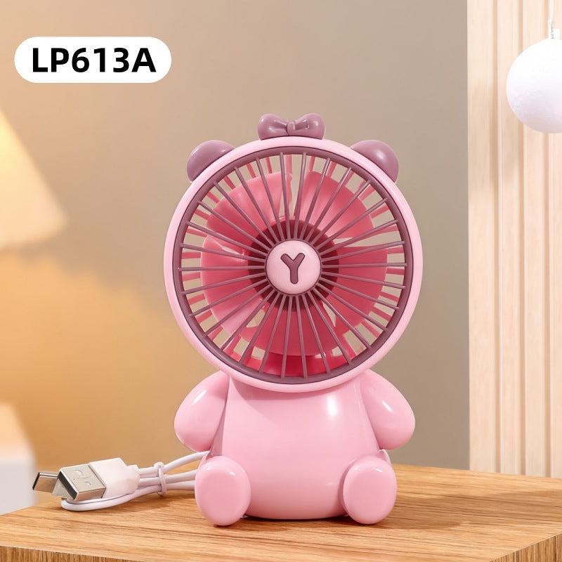 Ladies Sweet Hand Fan in Animal Design Kalsten
