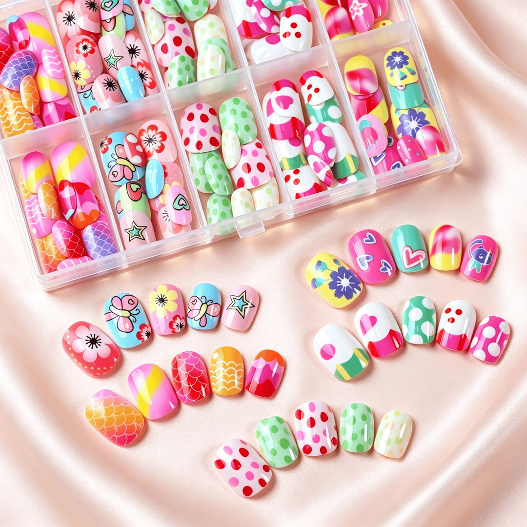 Decorative Nail Art Press-On Collection Kalsten