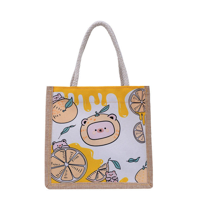 Fun Cartoon-Themed Beach Tote