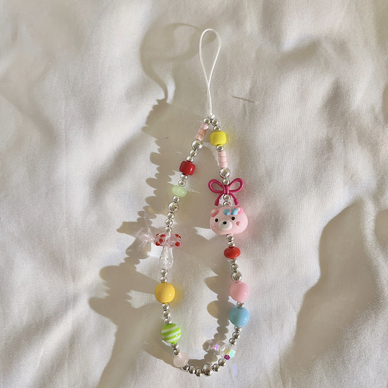 Colorful Beaded Charm Eyewear Holder Kalsten