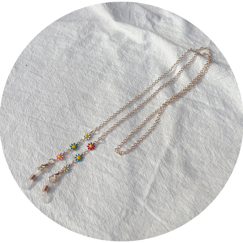 Floral-Accented Eyewear Chain Kalsten