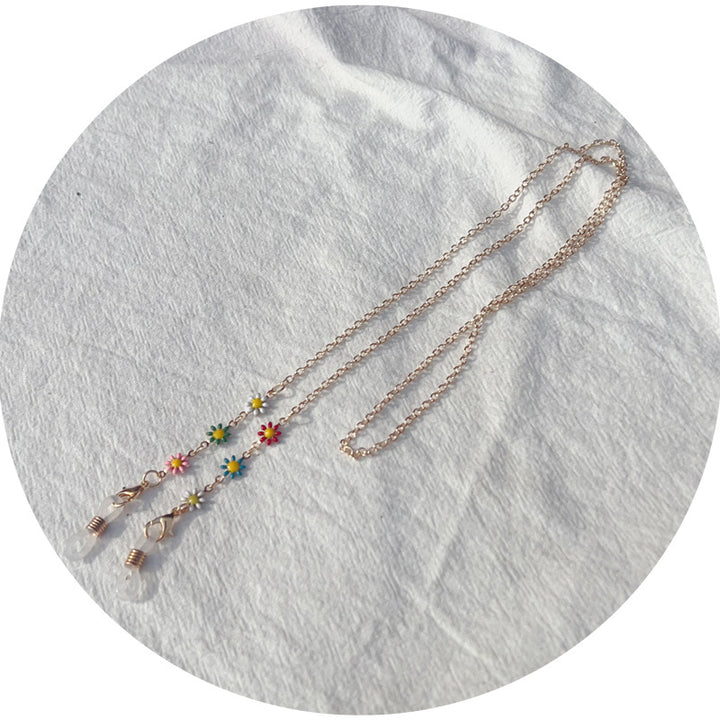 Floral-Accented Eyewear Chain Kalsten