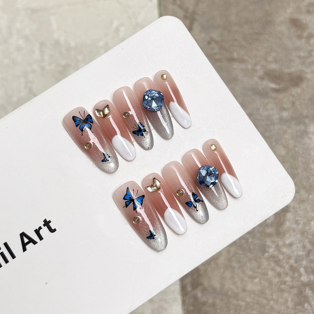 Decorative Animal Print Press-On Nail Set Kalsten