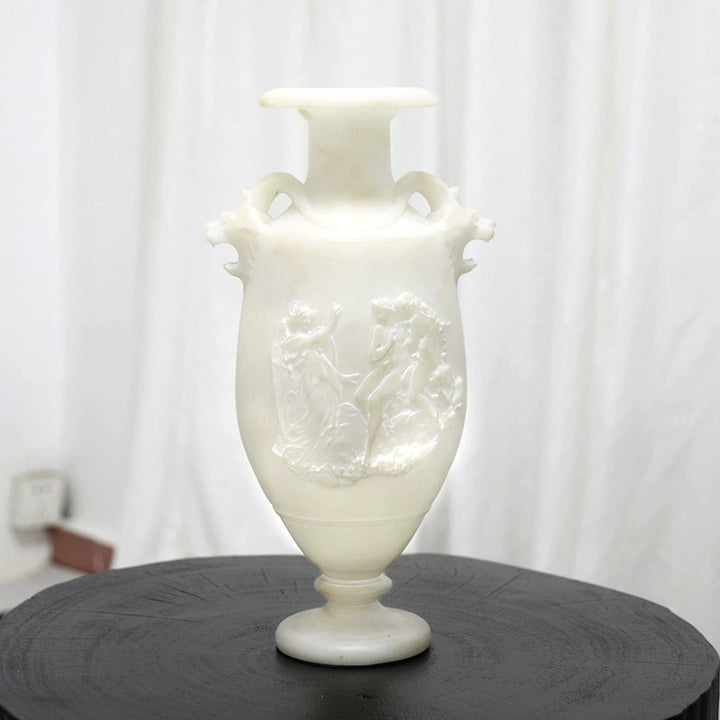 Decorative Alabaster Art Vase