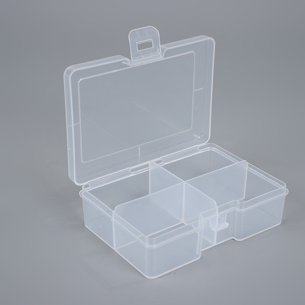 Transparent Multi-Section Craft Storage Box Kalsten