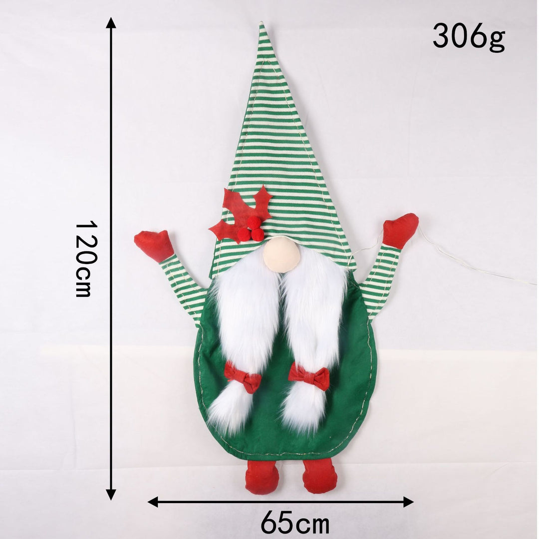 Funny Christmas stocking with Grinch design