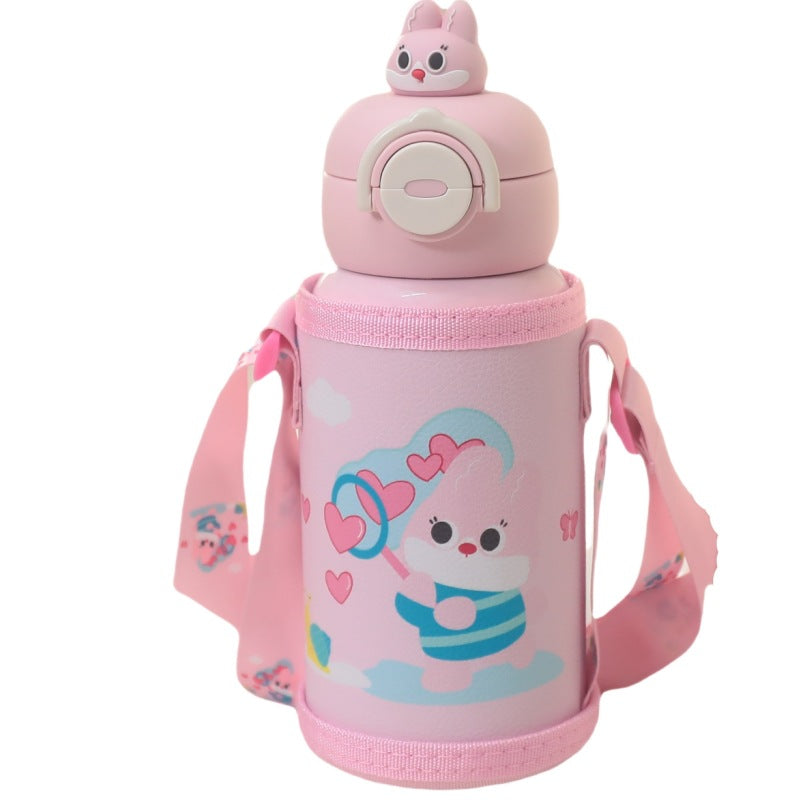 Women’s insulated bottle with cute cat design Kalsten